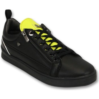 Schoenen Heren Lage sneakers Cash Money Maximus Black Yellow Zwart