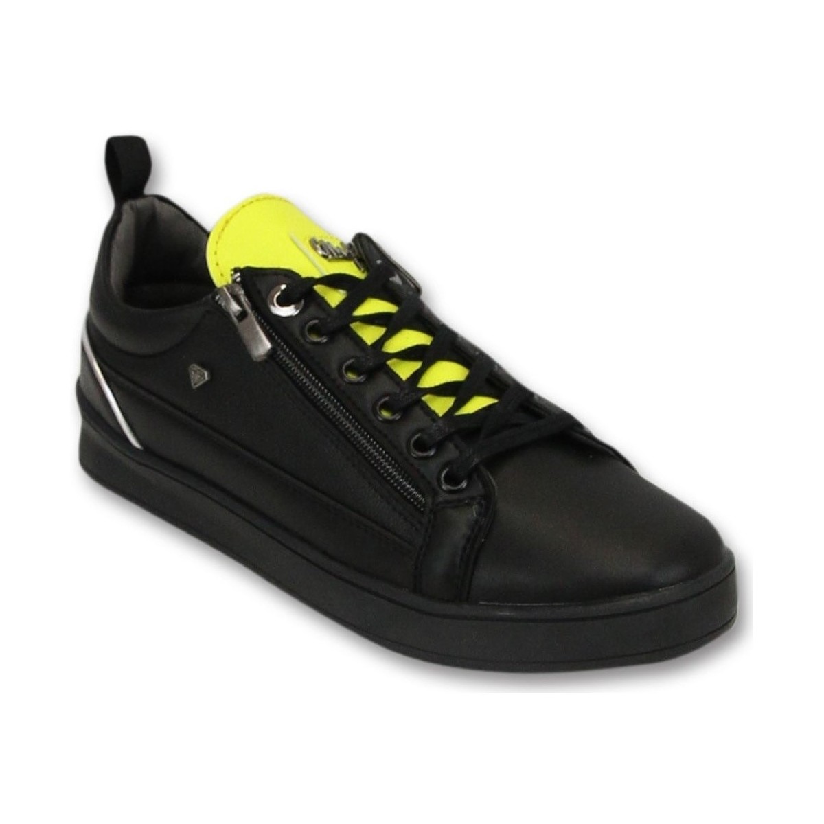 Schoenen Heren Sneakers Cash Money Maximus Black Yellow Zwart