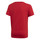 Textiel Kinderen T-shirts korte mouwen adidas Originals TREFOIL TEE Rood