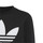 Textiel Kinderen Sweaters / Sweatshirts adidas Originals TREFOIL CREW Zwart