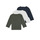 Textiel Jongens T-shirts met lange mouwen Emporio Armani 6HHD21-4J09Z-0564 Multicolour