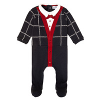 Textiel Jongens Pyjama's / nachthemden Emporio Armani 6HHD12-4J3WZ-F912 Marine