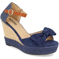 Schoenen Dames Sandalen / Open schoenen Benini A9054 Blauw