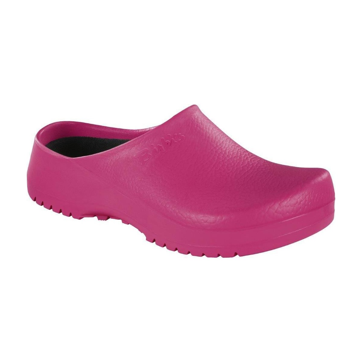 Schoenen Dames Leren slippers Birkenstock 068651 Rood