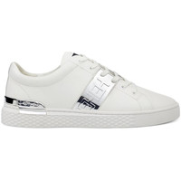 Schoenen Heren Sneakers Ed Hardy - Stripe low top-metallic white/silver Wit