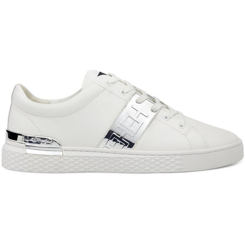 Schoenen Heren Sneakers Ed Hardy Stripe low top-metallic white/silver Wit