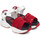 Schoenen Dames Sandalen / Open schoenen Ed Hardy Overlap sandal red/white Rood