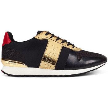 Schoenen Heren Sneakers Ed Hardy Mono runner-metallic black/gold Zwart