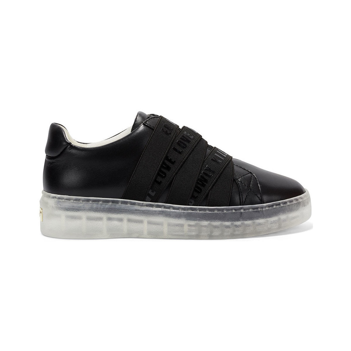 Schoenen Dames Sneakers Ed Hardy Overlap low top black Zwart