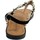 Schoenen Dames Sandalen / Open schoenen The Divine Factory 146803 Zwart
