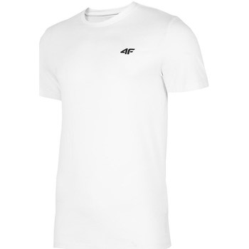 Textiel Heren T-shirts korte mouwen 4F TSM003 Blanc