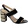 Schoenen Dames Sandalen / Open schoenen The Divine Factory 146620 Zwart