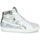 Schoenen Dames Hoge sneakers Meline IN1363 Wit / Zilver