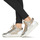 Schoenen Dames Hoge sneakers Meline STRA5056 Beige / Goud