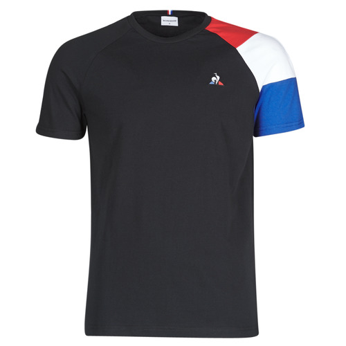 Textiel Heren T-shirts korte mouwen Le Coq Sportif ESS TEE SS N°10 M Zwart