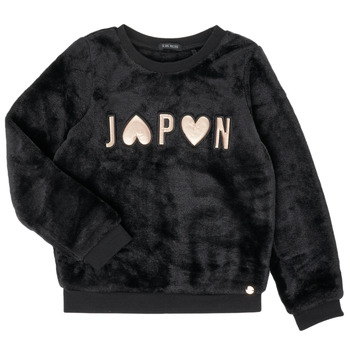 Textiel Meisjes Sweaters / Sweatshirts Ikks XR15042 Zwart