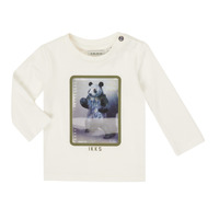 Textiel Jongens T-shirts met lange mouwen Ikks XR10101 Wit