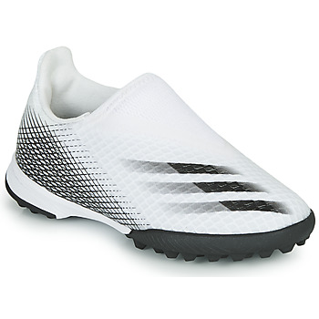 Schoenen Kinderen Voetbal adidas Performance X GHOSTED.3 LL TF J Wit