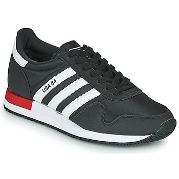 Schoenen Heren Lage sneakers adidas Originals USA 84 Zwart / Wit