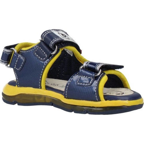 Schoenen Jongens Sandalen / Open schoenen Geox B SANDAL TODO BOY Blauw