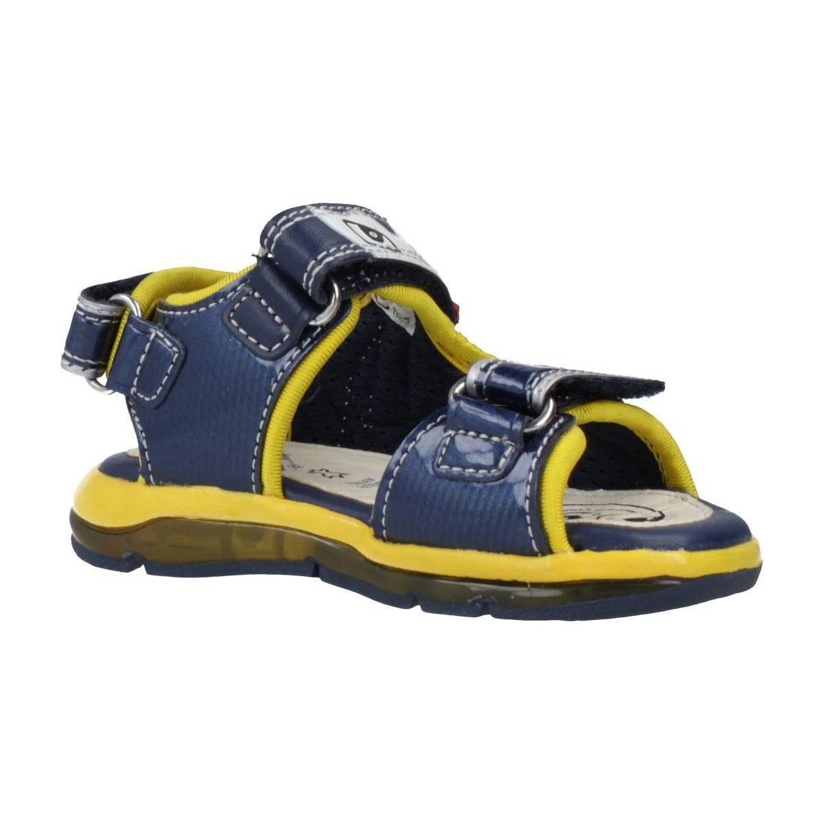 Schoenen Jongens Sandalen / Open schoenen Geox B SANDAL TODO BOY Blauw