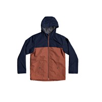 Textiel Jongens Wind jackets Quiksilver WAITING PERIOD Marine / Brown