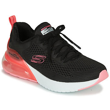 Schoenen Dames Lage sneakers Skechers SKECH-AIR Zwart / Roze