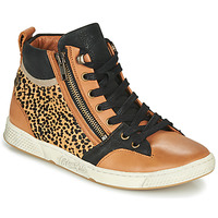 Schoenen Dames Hoge sneakers Pataugas JULIA/PO F4F Cognac / Leopard