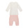 Textiel Meisjes Setjes Catimini CR36001-11 Wit / Roze