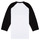 Textiel Kinderen T-shirts met lange mouwen Vans VANS CLASSIC RAGLAN Zwart / Wit
