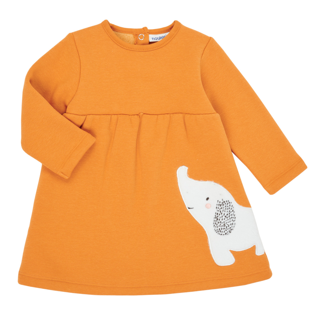 Textiel Meisjes Korte jurken Noukie's Z050083 Orange