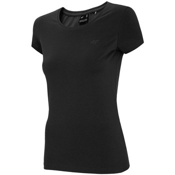 Textiel Dames T-shirts korte mouwen 4F TSD001 Zwart