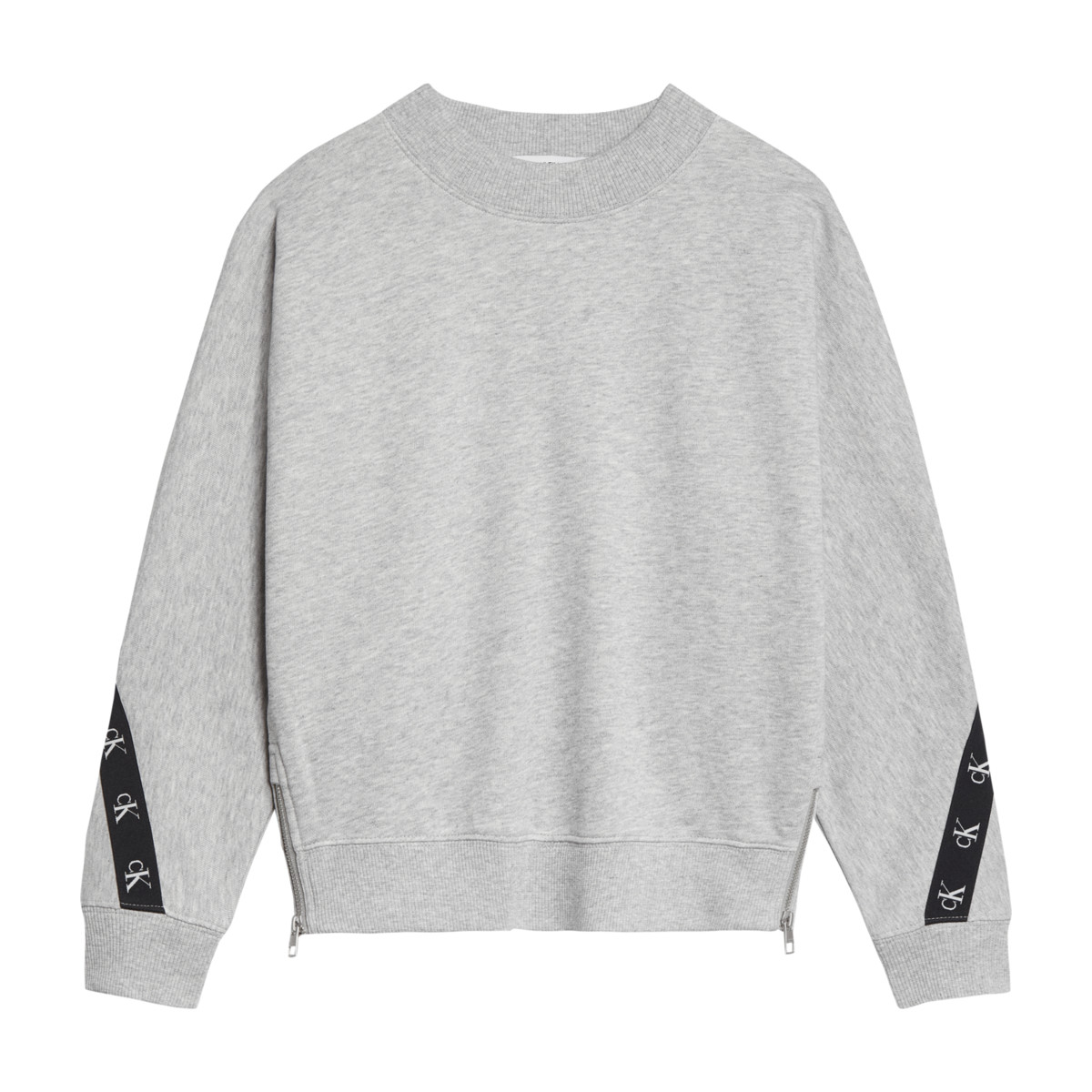 Textiel Meisjes Sweaters / Sweatshirts Calvin Klein Jeans IG0IG00687-PZ2 Grijs