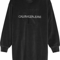 Textiel Meisjes Korte jurken Calvin Klein Jeans IG0IG00711-BEH Zwart