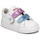 Schoenen Meisjes Lage sneakers Converse STAR PLAYER 2V GLITTER TEXTILE OX Wit / Blauw / Roze