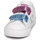 Schoenen Meisjes Lage sneakers Converse STAR PLAYER 2V GLITTER TEXTILE OX Wit / Blauw / Roze