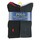 Accessoires Sportsokken Polo Ralph Lauren ASX110 6 PACK COTTON Zwart / Rood / Marine / Grijs / Wit