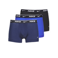 Ondergoed Heren Boxershorts Nike EVERYDAY COTTON STRETCH Zwart / Marine / Blauw