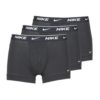 Ondergoed Heren Boxershorts Nike EVERYDAY COTTON STRETCH X3 Zwart / Zwart / Zwart