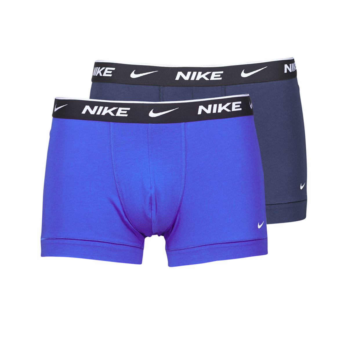 Ondergoed Heren Boxershorts Nike EVERYDAY COTTON STRETCH X2 Blauw / Marine