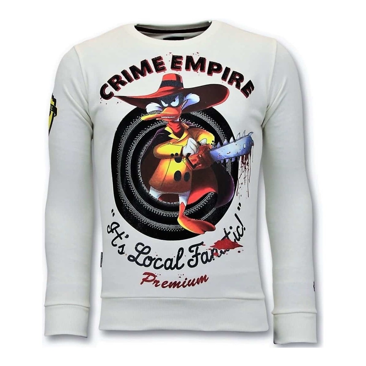 Textiel Heren Sweaters / Sweatshirts Local Fanatic Luxe Crime Empire Wit