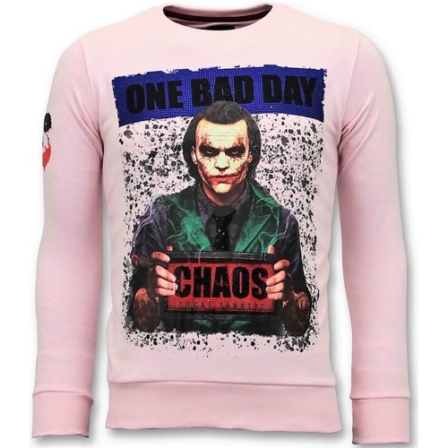 Textiel Heren Sweaters / Sweatshirts Local Fanatic The Joker Man Roze