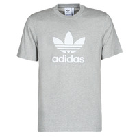 Textiel Heren T-shirts korte mouwen adidas Originals TREFOIL T-SHIRT Bruyère / Grijs / Moyen