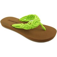 Schoenen Dames Sandalen / Open schoenen Brasileras Crochet Groen
