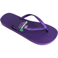 Schoenen Dames Slippers Brasileras Classic Pearl W Violet