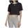 Textiel Dames T-shirts korte mouwen adidas Originals M10 Crop Top Zwart