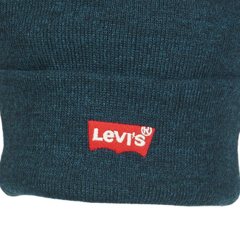 Levi's RED BATWING EMBROIDERED SLOUCHY BEANIE Blauw