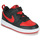 Schoenen Kinderen Lage sneakers Nike COURT BOROUGH LOW 2 TD Zwart / Rood