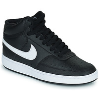 Schoenen Hoge sneakers Nike Nike Court Vision Mid Zwart / Wit