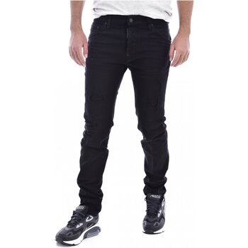 Textiel Heren Straight jeans Dsquared S71LB0525 Zwart